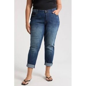Kut From The Kloth‎ Jeans Size 22W Womens Plus Dark Wash Carrie Boyfriend Jeans